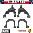 Set of 4 Front Upper Lower Control Arms for Toyota Sequoia Tundra (2000–2007)