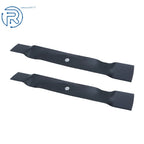 Set of 2 Steel Mulching Blades for John Deere 42"