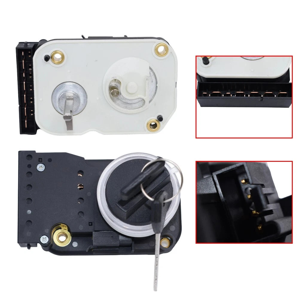 Ignition Switch Assembly Door Lock Cylinder for Dodge Ram 1500 2500 3500 (1994–2001)