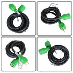 10ft Generator Extension Cord 30 Amp L5-30P to L5-30R