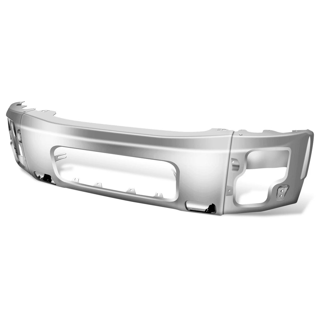 Chrome Front Bumper Face Bar w/Foglight Holes for Nissan Armada Pathfinder Titan (2004–2015)
