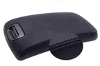 Center Console Armrest Cover for Nissan Maxima (2000–2003) Black Leather