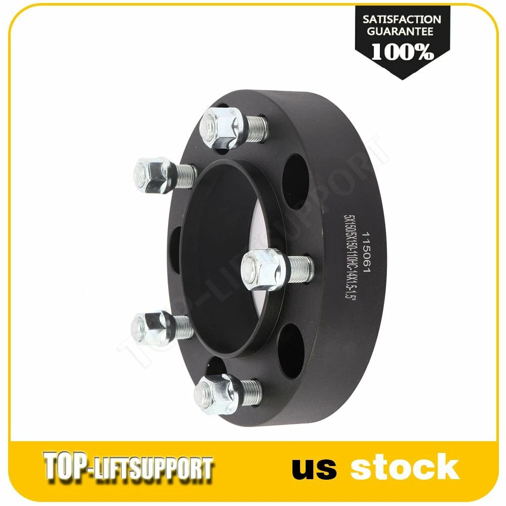 Set of 4 Wheel Spacers 1.5" 5x150 Hub Centric for Toyota Tundra Sequoia