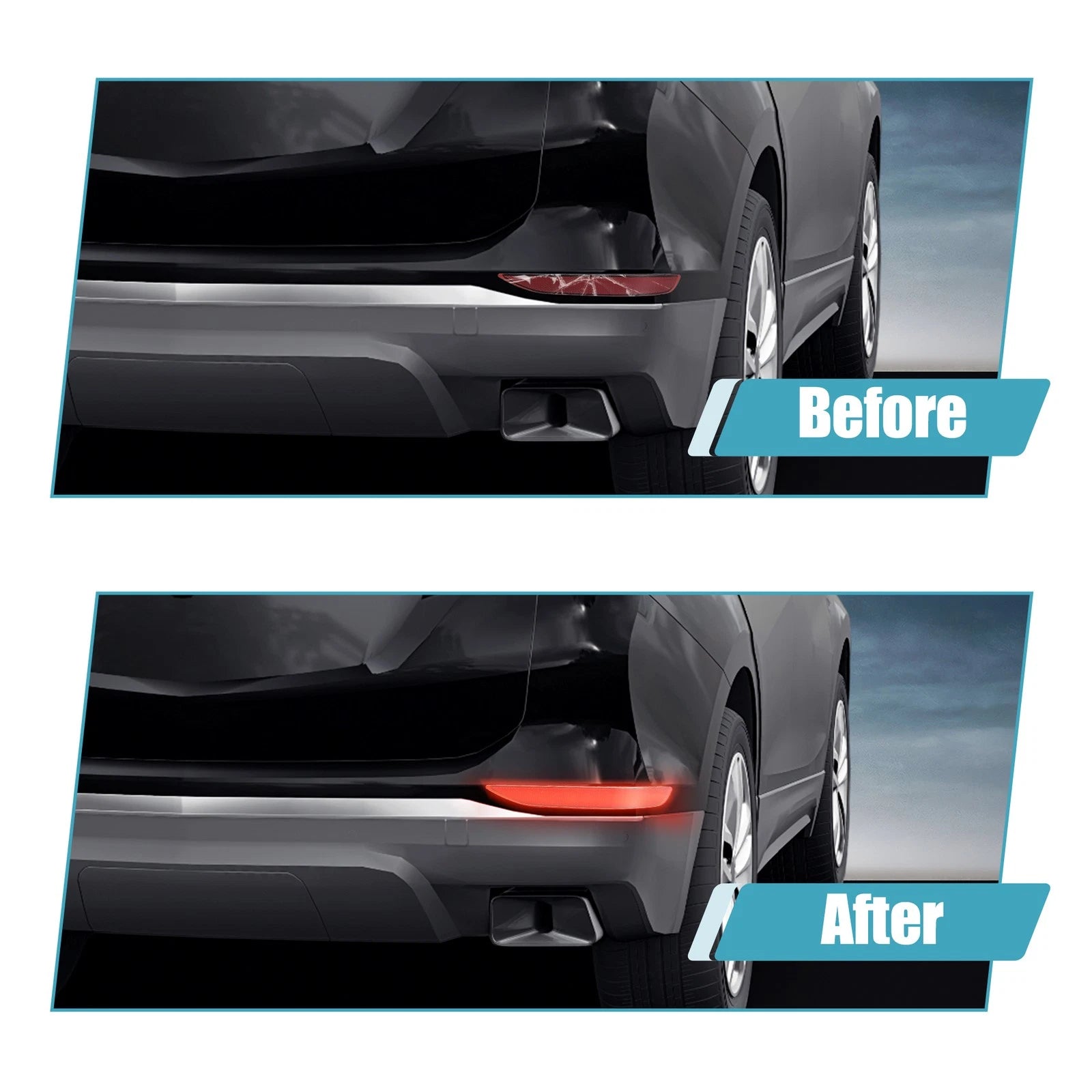 Right Side Rear Bumper Reflective Strip 84306359 for Chevrolet Equinox (2018–2022)