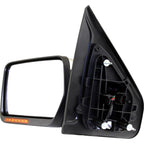 Power Mirror for Ford F-150 (2009–2010) Front Left Heated Chrome Folding