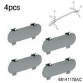Set of 4 Roof Luggage Rack Side Rail Cover for Jeep Cherokee (2014–2019)