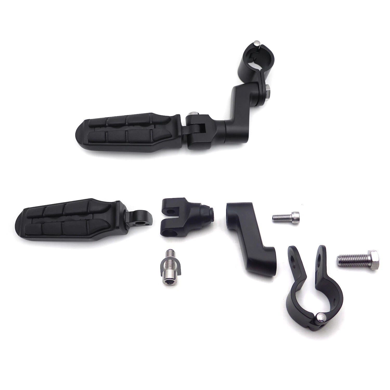 1.25" Front Rider Tombstone Offset Mount Clamp Foot Peg for Triumph Rocket 3 (2004–2023)