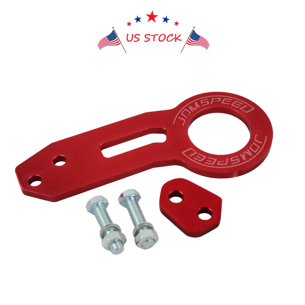 Tow Hook Kit for Ben/ben  - Anodized Billet Aluminum, Red