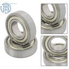10Pcs 6004-ZZ Ball Bearings for Various Applications (20×42×12mm)