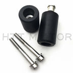 Black Frame Sliders Crash Protectors for Yamaha FZ6 Fazer (2004–2011)