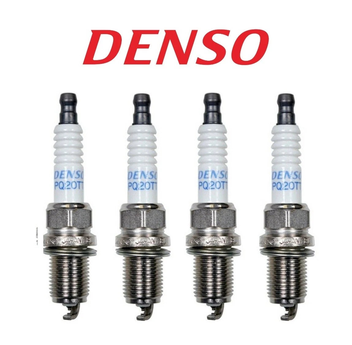 Set of 4 Gap 0.040 Spark Plugs Denso for Acura Honda Volvo VW Mercedes Mazda