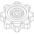 Idler Sprocket for John Deere Combine Models 600 Series (AH231386)