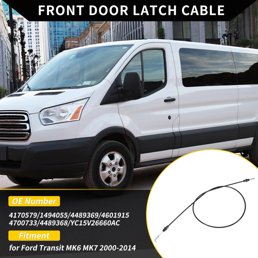 Front Door Lock Cable for Ford Transit MK6 MK7 (2000–2014) No. 4170579