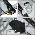 Power Window Regulator w/Panel for VW Passat (1998–2005) RH Passenger Side