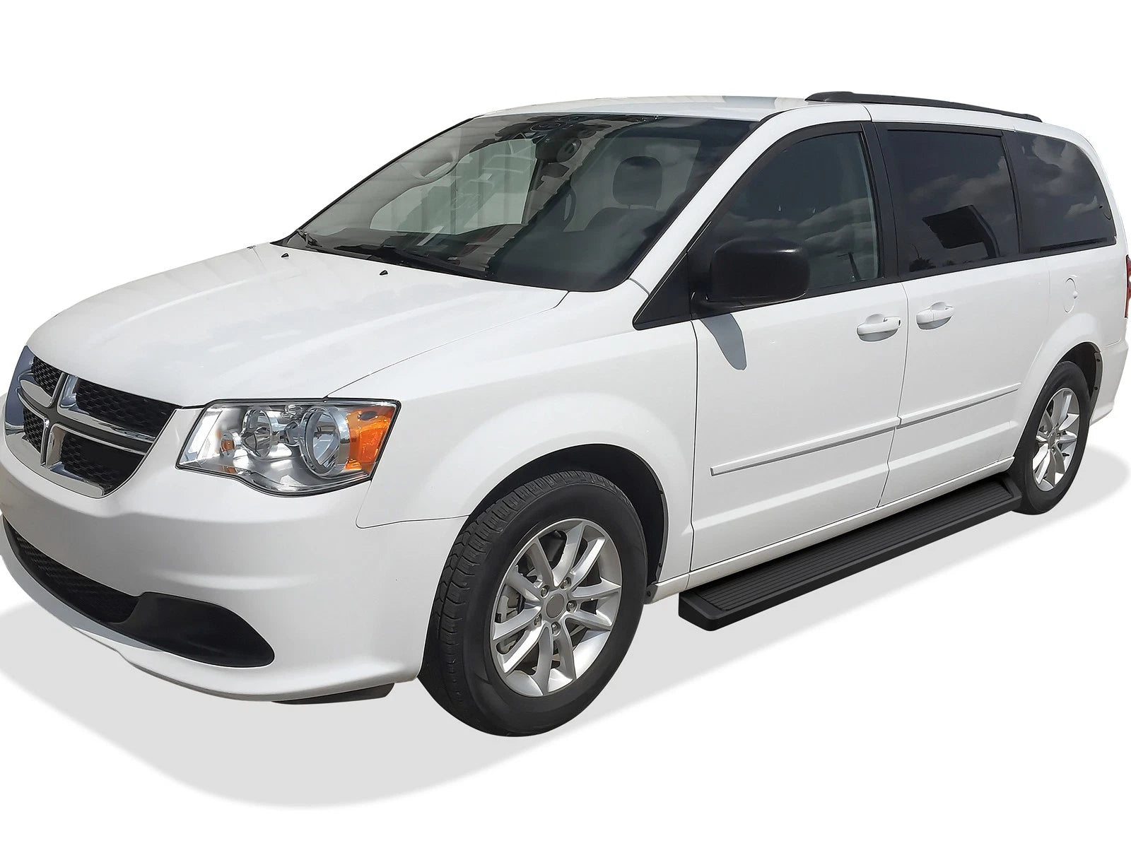 iBoard Black Running Boards for Dodge Grand Caravan (2011-2020)