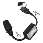7-Pin Round Trailer Light Converter for