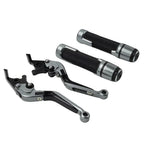 Folding Extendable Brake Clutch Levers Grip Set for Ducati Monster 659