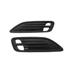 Pair Gloss Black Hood Vent Scoops for KIA Stinger (2018–2023)