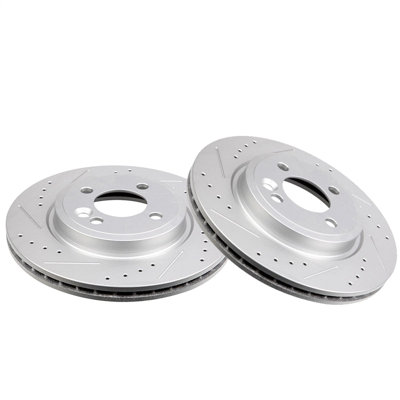 Drilled & Slotted Front Brake Disc Rotors for Mini Cooper (2002–2006)