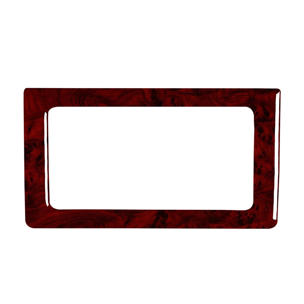 Rear Storage Box Frame Cover Trim for BMW 3 Series E36 (1994–1996) Red Wood Grain