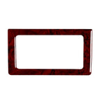 Rear Storage Box Frame Cover Trim for BMW 3 Series E36 (1994–1996) Red Wood Grain