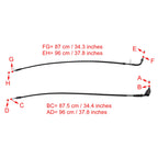 Throttle Cable Wire for Suzuki GSXR1000 (2017–2023) Black