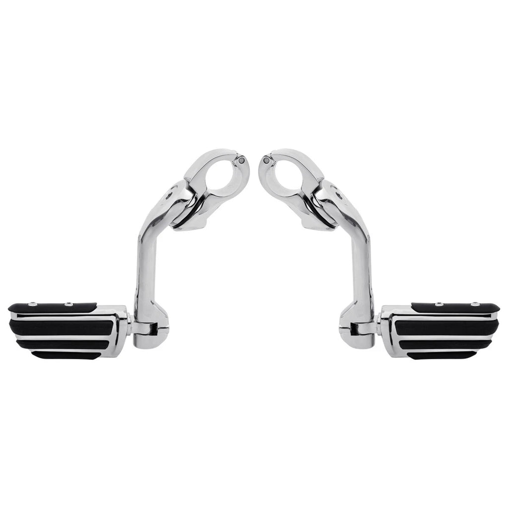 1-1/4" Engine Guard Bar Highway Footpegs for Harley Sportster