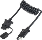 5 Feet Trailer Extension Cable 4 Pin Male Female Connector 18AWG