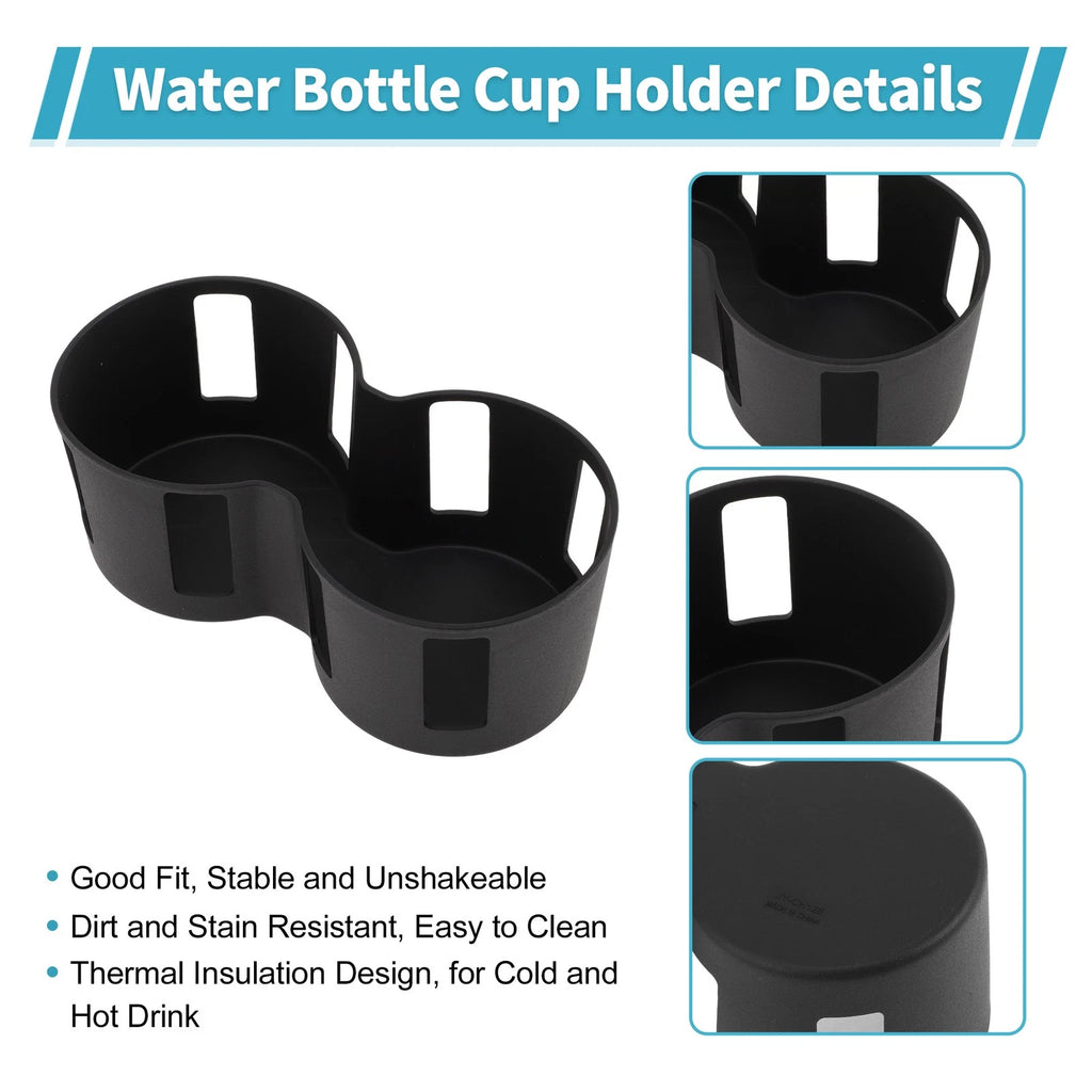 Center Console Cup Holder Organizer for Honda Prologue EV (2024–2026) TPE Black