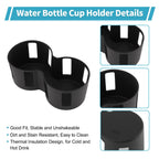 Center Console Cup Holder Organizer for Honda Prologue EV (2024–2026) TPE Black