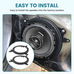 2X Door Speaker Install Mounting Bracket for Dodge Durango Challenger