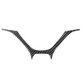 Carbon Fiber Steering Wheel Panel Cover Trim for Honda Civic (2012-2015)