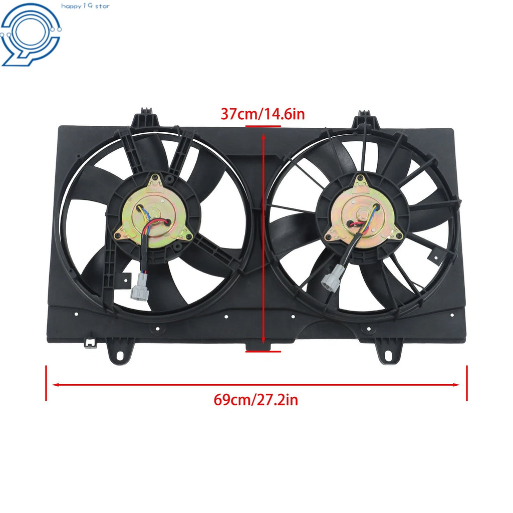 Radiator Cooling Fan Assembly for Nissan Sentra (2007-2012)