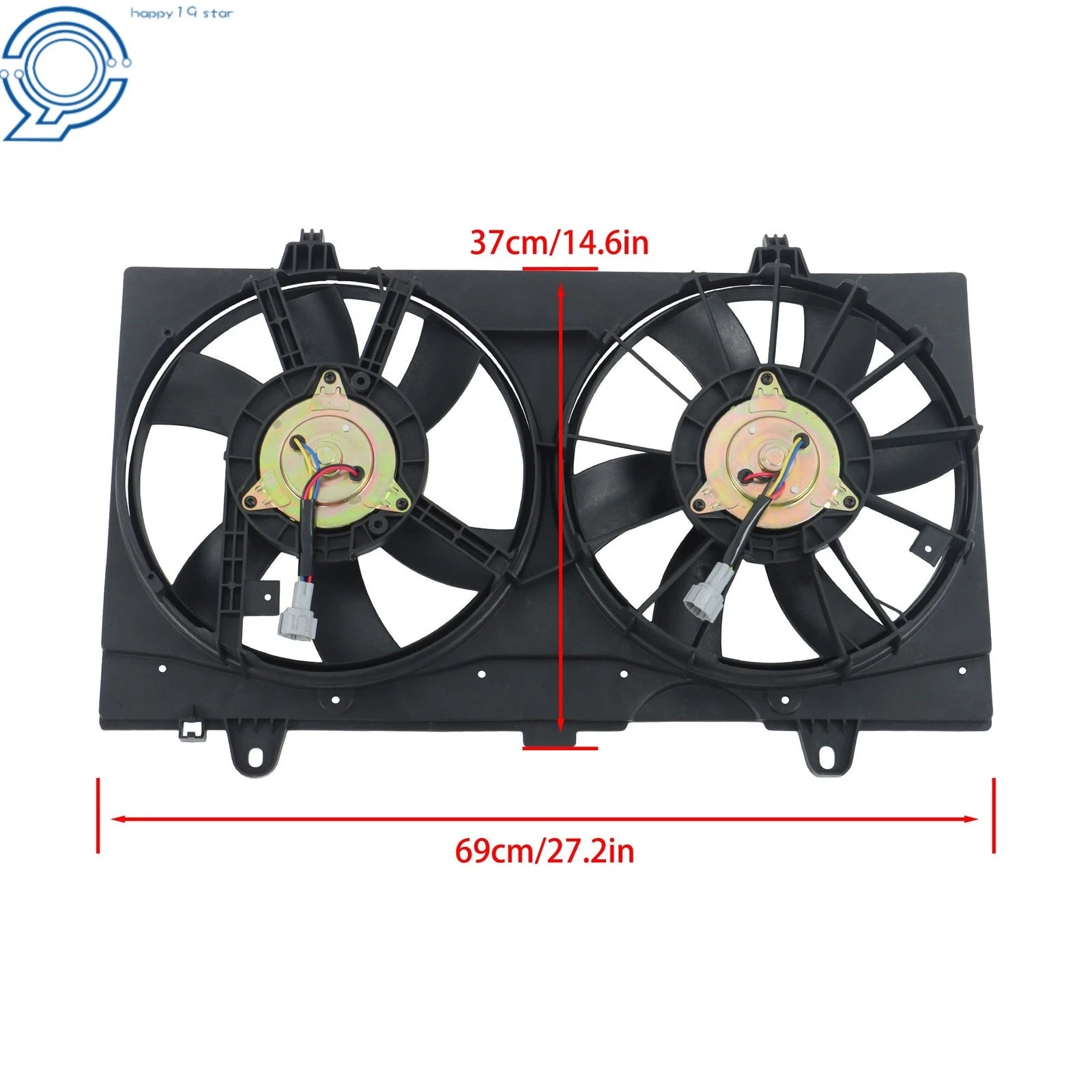 Radiator Cooling Fan Assembly for Nissan Sentra (2007-2012)