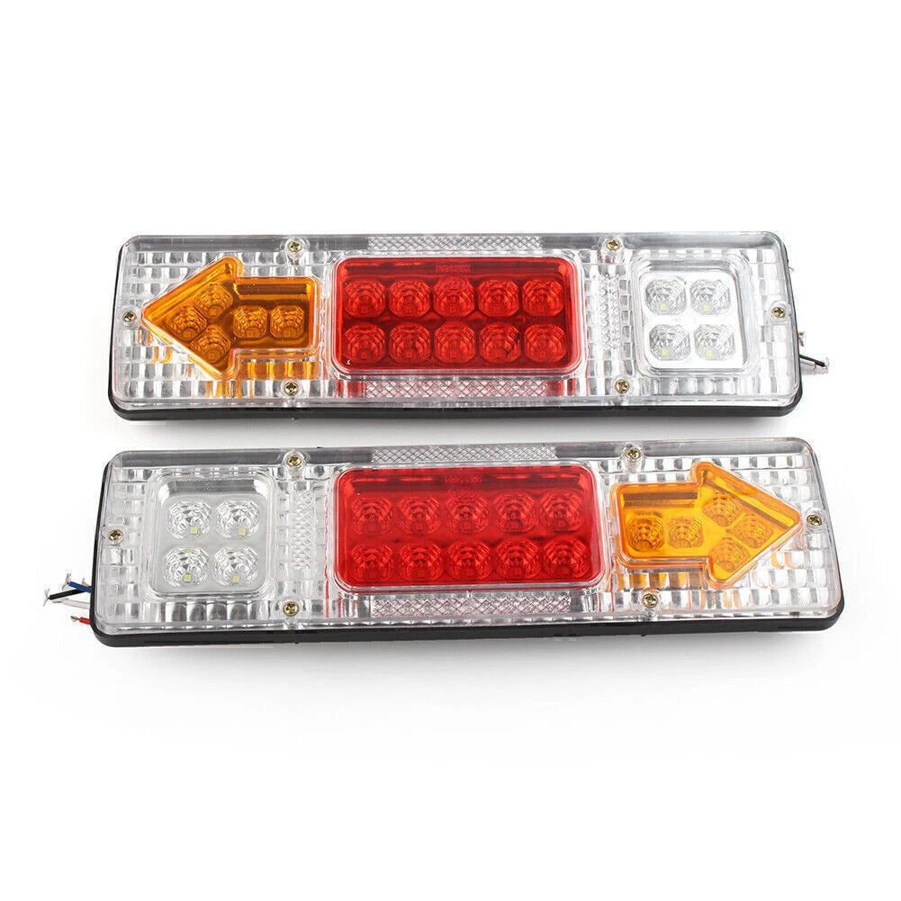24V LED Rear Tail Light Brake Turn Signal for Trailer Truck Caravan