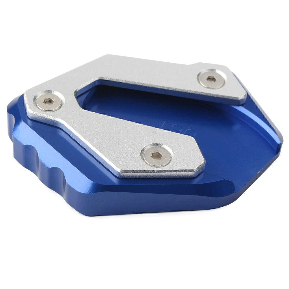 Kickstand Side Stand Plate Extension Pad for Yamaha MT-07 XSR700 (2016–2017) Blue