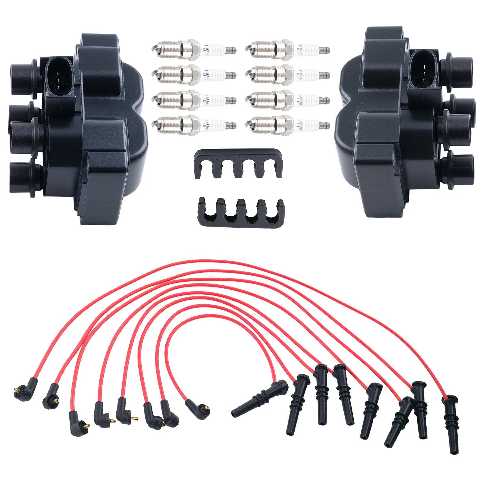 Ignition Coils & Iridium Spark Plugs for Ford Crown Victoria 1996-1997