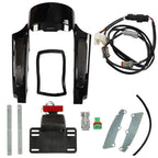 Rear Fender Fascia Set with LED Light for Harley Touring Road King Glide (2009–2013)