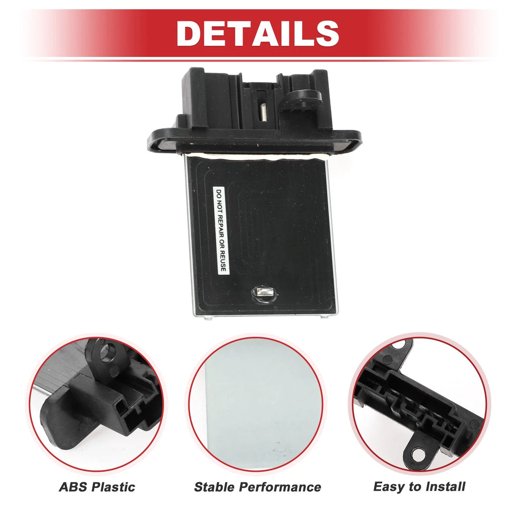 HVAC Blower Motor Resistor No. 271504M401 for Nissan Almera Tino (1998–2003)