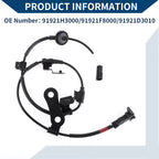 ABS Wheel Speed Sensor for Hyundai Tucson (2016–2021) No. 91921H3000/91921F8000