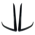 Carbon Fiber Front Fog Light Eyebrow Cover Trim for Tesla Model Y (2020–2021)
