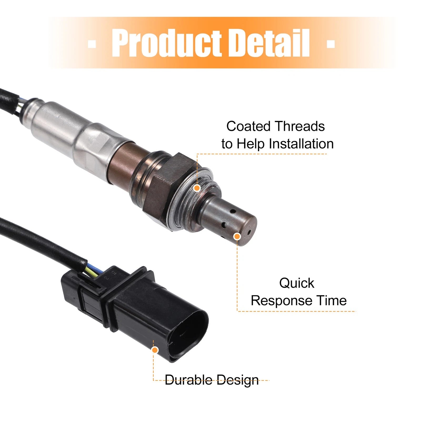 Front Upstream Oxygen Sensor O2 for Hyundai Elantra (2009–2010)