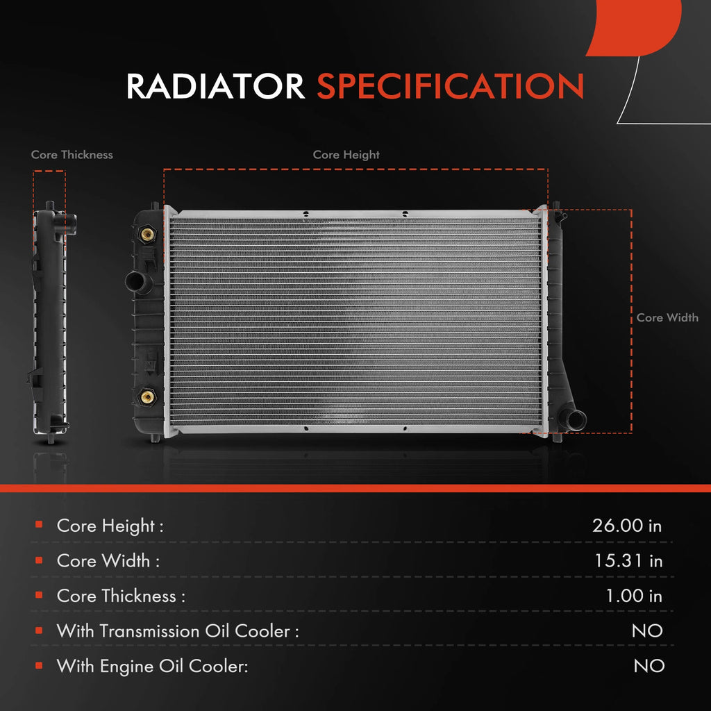 Radiator for Chevy Cavalier Pontiac Sunfire (1995-2002)