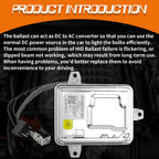HID Xenon Headlight Ballast & Bulb for Mercedes Benz CLA250 CLA45 AMG (2014–2015)
