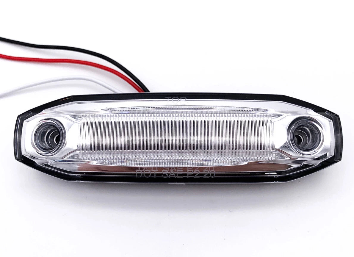 Red LED Side Marker Clearance Light for Toyota Hilux (2005–2015)