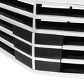 Mesh Front Bumper Grill Face Bar for Mercedes-Benz S350 S400 S450 S550 63 AMG (2010–2013)