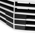 Mesh Front Bumper Grill Face Bar for Mercedes-Benz S350 S400 S450 S550 63 AMG (2010–2013)