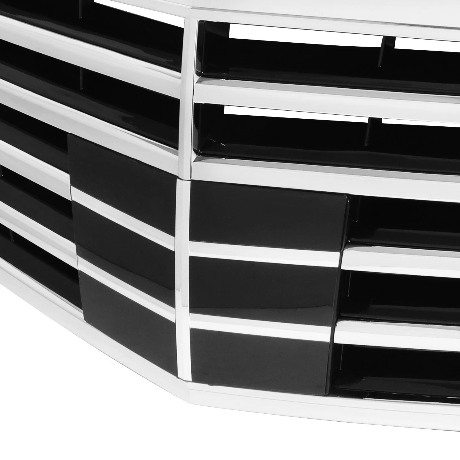Mesh Front Bumper Grill Face Bar for Mercedes-Benz S350 S400 S450 S550 63 AMG (2010–2013)