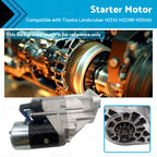 Starter Motor for Toyota Landcruiser HZJ80 HZJ105R (1997–2007)