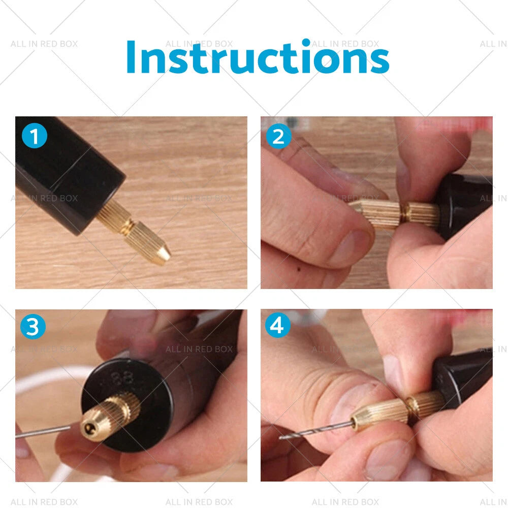 Electric Hand Drill for Mini Jewelry Grinding Tool (USB)